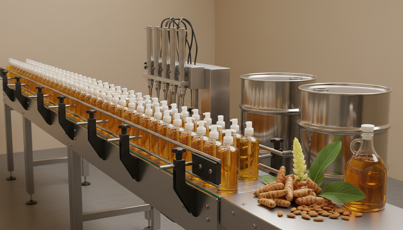 Turmeric Essential Oil for Massage & Body Oil